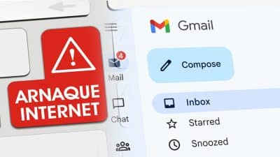 Les utilisateurs de Gmail victimes d'une terrible arnaque très bien ficelée !